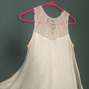 Cream vintage tank